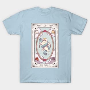 Cat Tarot Card Tarot Cards Cats T-Shirt